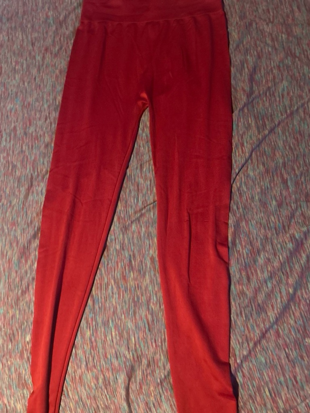 New Mix Red Leggings